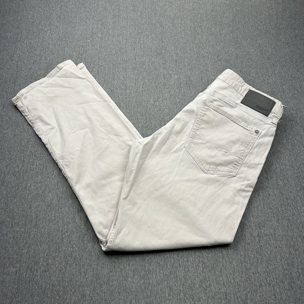 Mavi Jeans Matt Relaxed‎ Straight Leg Pants Mens 34x31 Light Beige Khaki